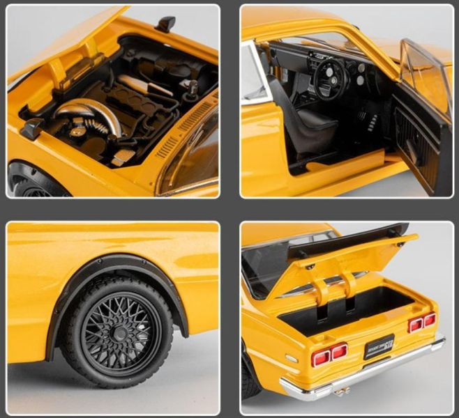 初代 GTR 東瀛戰神 1/22 合金車 