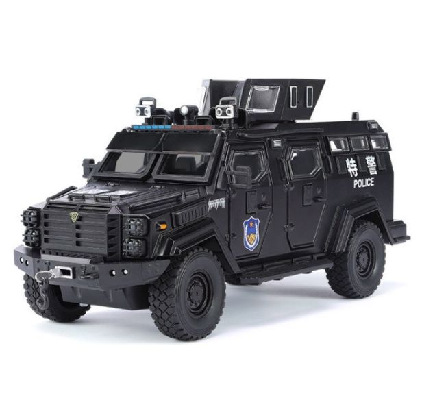 1/24 劍齒虎 警車 武裝車  合金車 