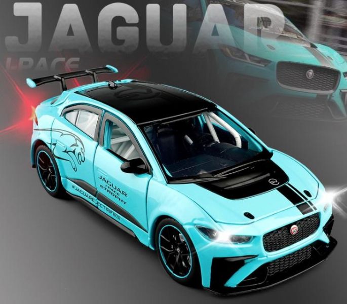 1:32 捷豹 Jaguar I PACE 賽道版 1/32 合金車 