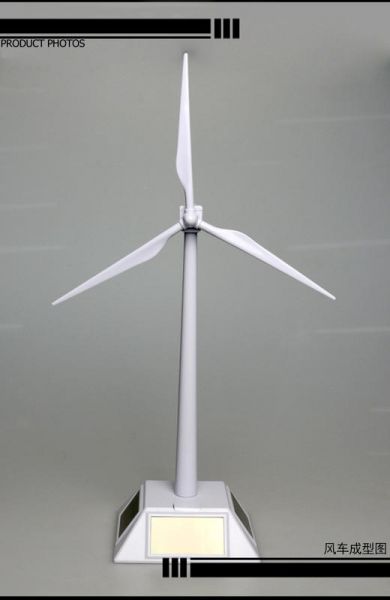 太陽能風車 風力發電 錢都吹進來 招財小物 