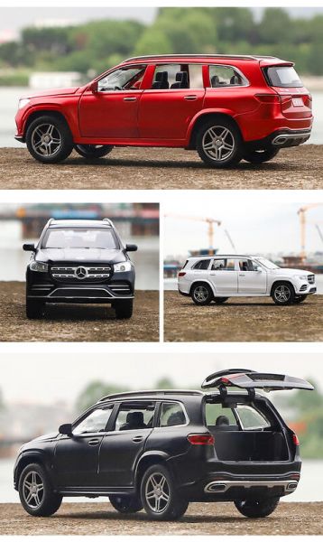1:32 BENZ GLS 旗艦休旅 1/32 合金車 
