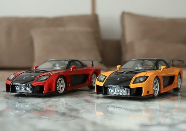 玩命關頭 1:24 RX7 街車版 1/24 