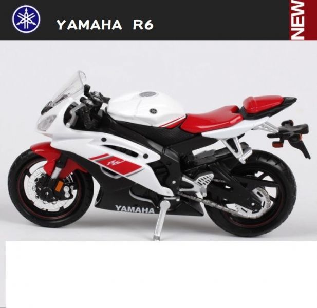 Yamaha R6 1/18 尺寸 