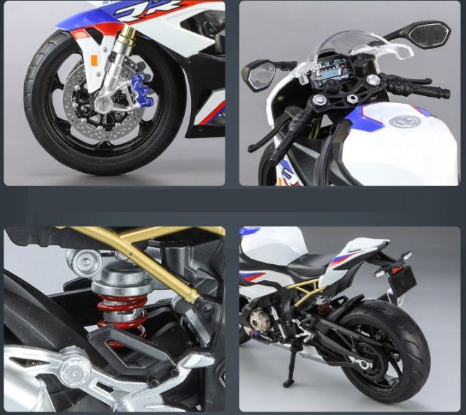 1/9 大型仿真 BMW S1000RR 重機模型 