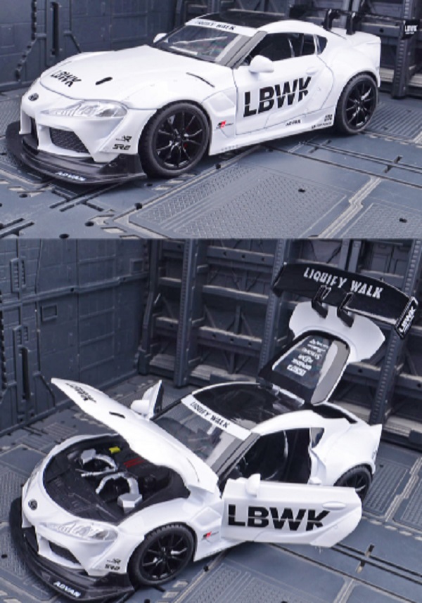 1/22 SUPRA 豐田 牛魔王 模型車 合金車 1:22 