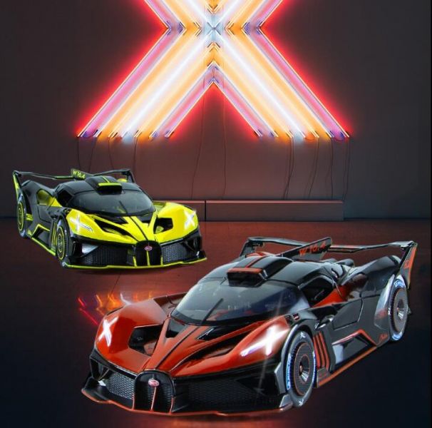 1/24 布加迪 BOLODE 合金車 模型車 