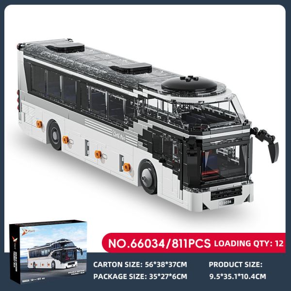 積木 雙層旅遊巴士 遊覽車 巴士 