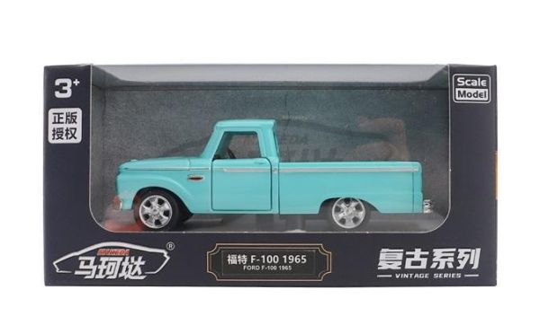 1:36 福特 復古 皮卡 貨卡車 F100 