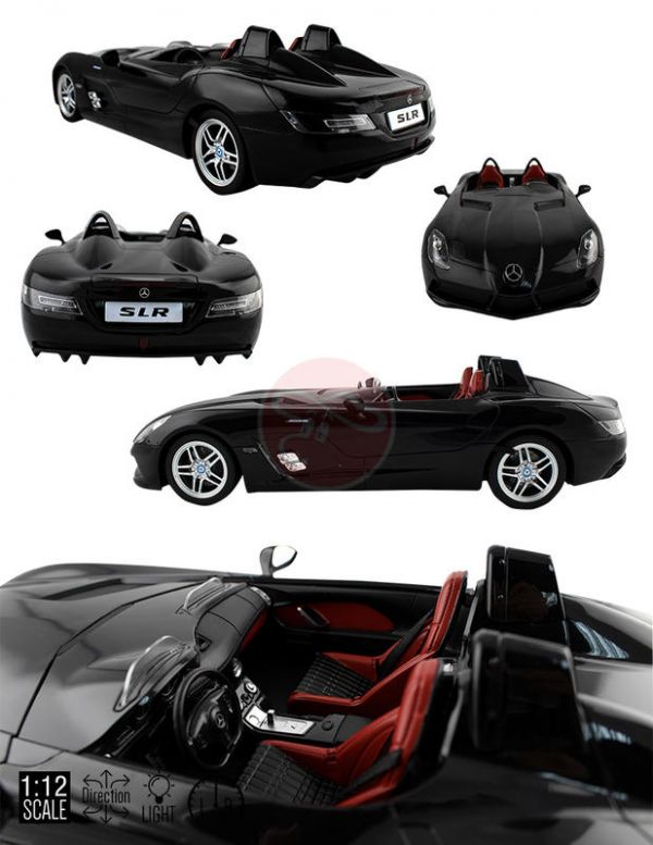 1:12 賓士 BENZ SLR 722 遙控車 