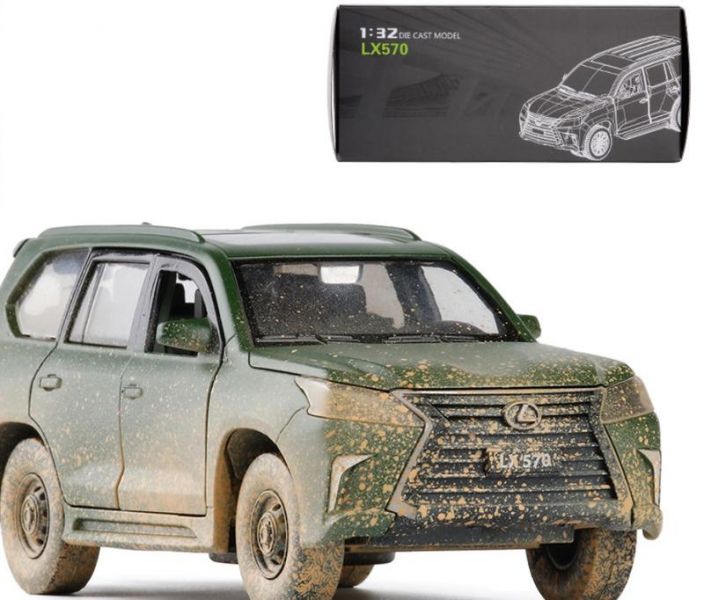 1:32 LEXUS LX570 旗艦休旅 越野版 1/32 合金車 