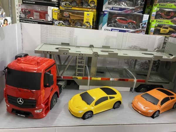 雙鷹 1:26 賓士 AROCS 遙控 運輸車 工程車 
