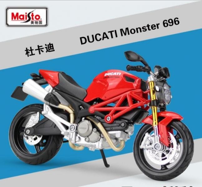 杜卡迪 696 1/12 重機模型 