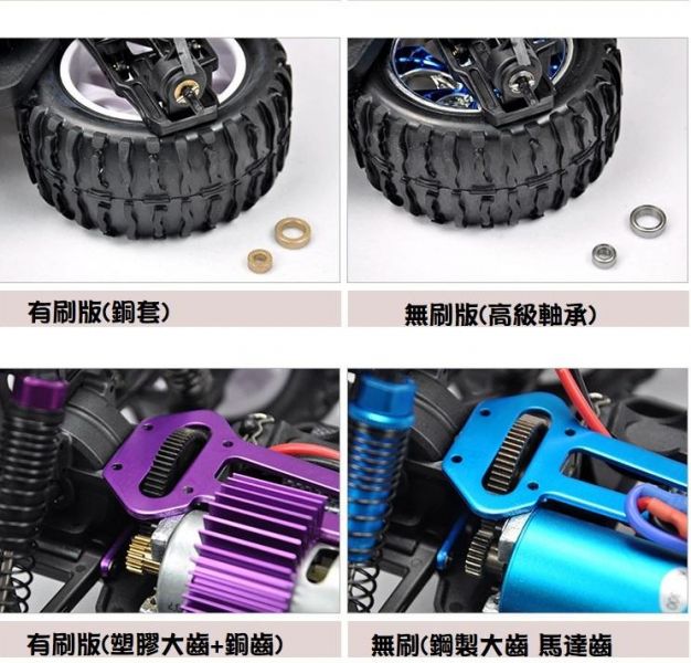 HSP 專業級 1/10 大腳遙控車 暴力抬頭 