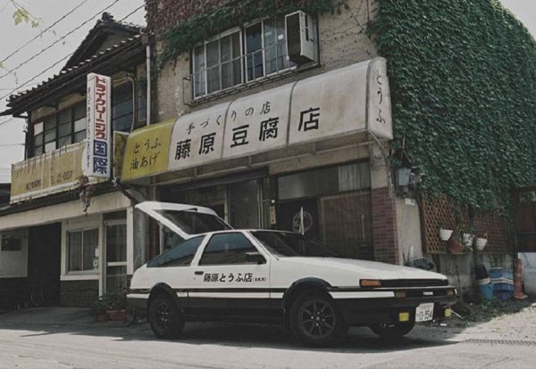 1:32 頭文字D  AE86 1/32 合金車 