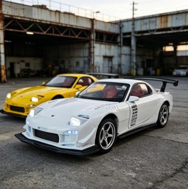 1/32 馬自達 RX7 FD3S 頭文字D 高橋啟介 MAZDA RX-7 1:32 迴力車 合金車 