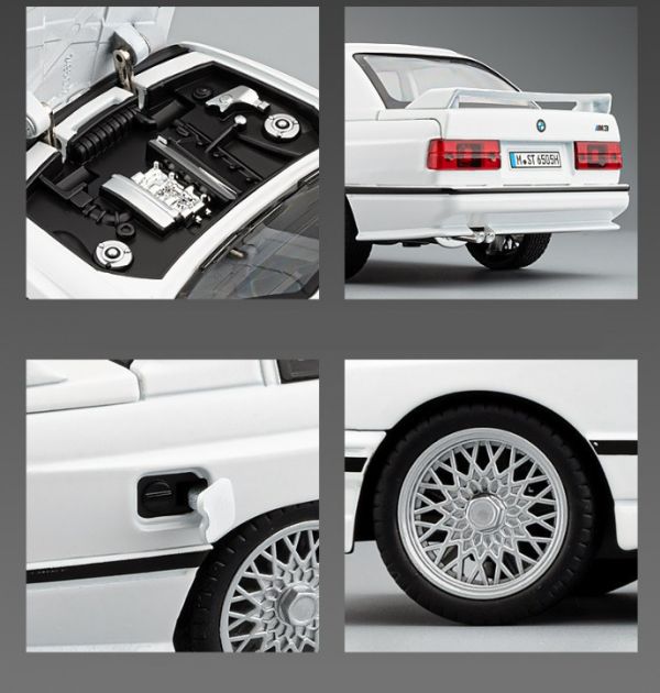 1/24 BMW E30 M3 仿真 寶馬 1:24 合金車 