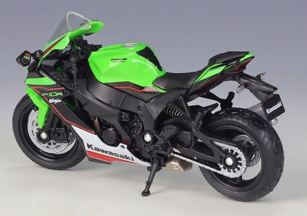 1:18 威利 川崎 ZX-10R 重機模型 重機 摩托車模型 