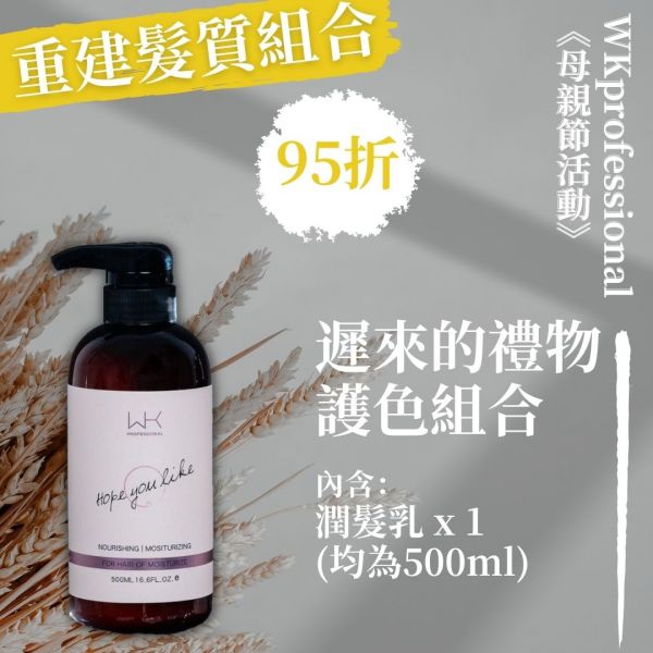 (母親節優惠)遲來的禮物 護髮素 重建髮質組合 髮膜,護髮,蒸氣護髮,時尚,質感,女性,禮物,藝人,網紅,醫美,全方位