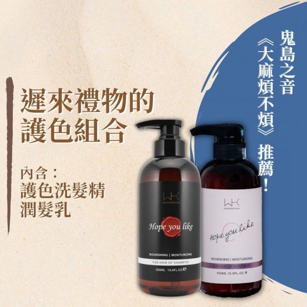【遲來禮物】洗+護 套組【大麻煩不煩推薦！】 洗髮精,護髮,洗護組,時尚,質感,女性,禮物,藝人,網紅,醫美,全方位