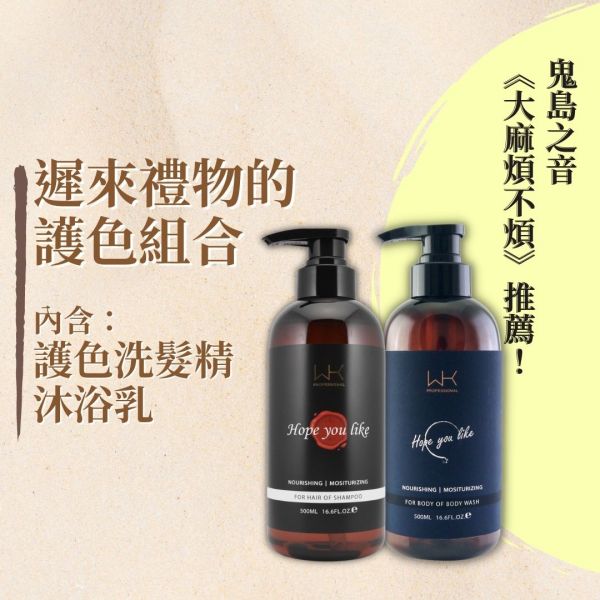 【遲來禮物】洗+沐 套組【大麻煩不煩推薦！】 洗髮精,護髮,洗護組,時尚,質感,女性,禮物,藝人,網紅,醫美,全方位
