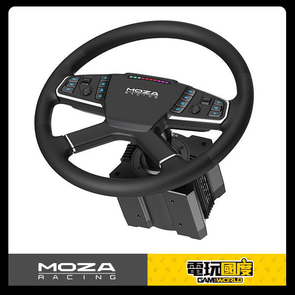 熱銷【歐卡必備】MOZA 卡車專用盤＋卡車專用固定架 / TSW 魔爪 / 台灣代理公司貨 MOZA,TSW,Racing,盤面,卡車,歐卡,歐洲卡車模擬,支架