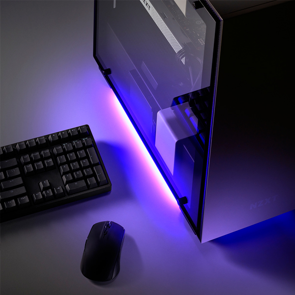 恩傑 NZXT HUE 2 Underglow 機殼底部燈條 20cm*2 恩傑,電競,機殼,底部,燈條,HUE 2 Underglow,NZXT,LED,智慧控制盒,CAM軟體