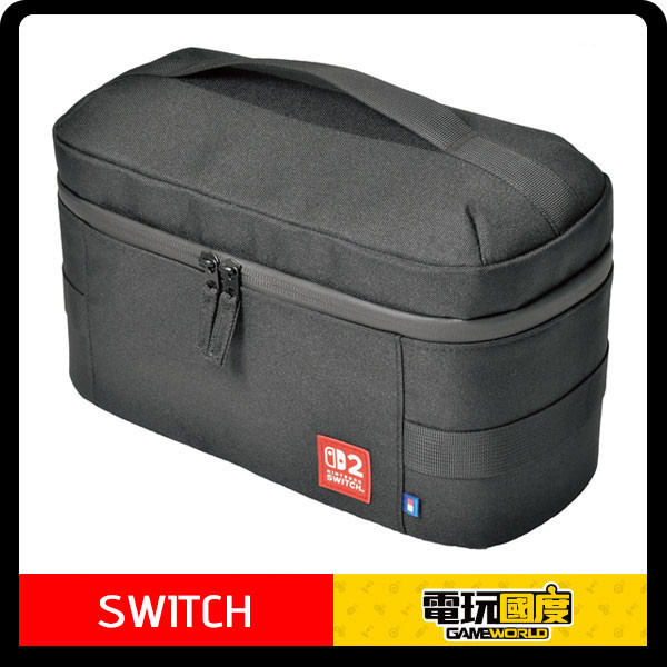 【預購】NS 便攜大容量收納包 Nintendo Switch 2 / HORI / 台灣公司貨 / 手提包 收納包 Nintendo Switch 2,NS2,收納包,EVA,收納殼,HORI,硬殼包,泡芙包,單肩包,手提包