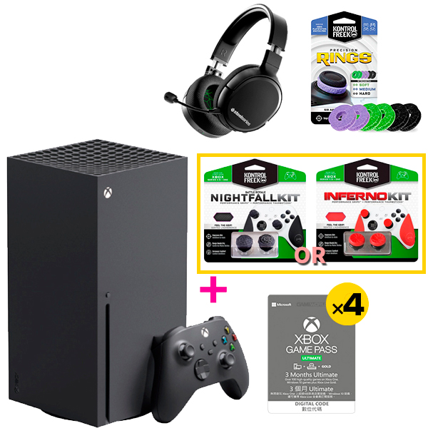 Xbox Series X + XGPU 3個月＋XBOX 遊戲 / 光碟機版 / 台灣公司貨 Xbox Series X,XBOX,遊戲機,電視遊樂器,台灣公司貨,XBOX ONE,XSX,XSS,光碟機