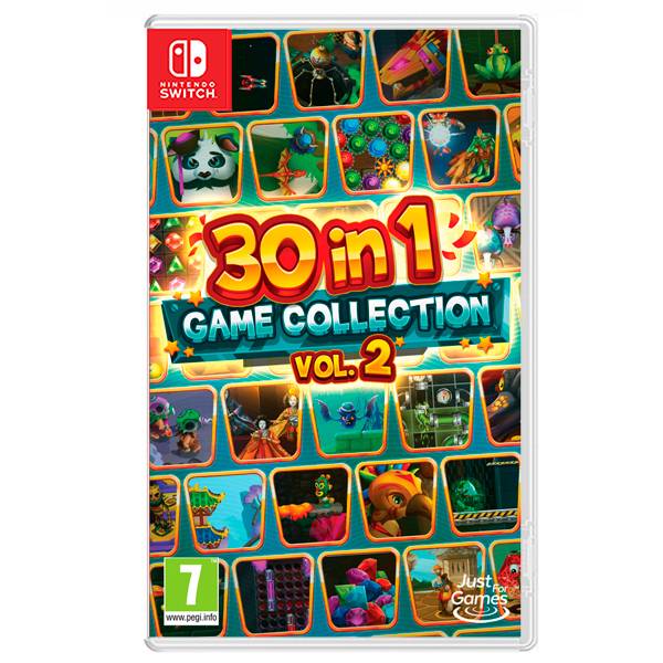 【預購】NS 30合1遊戲合集 Vol.2 / 英文版 NS,30合1遊戲合集 Vol.2,小遊戲,多人,30合1,英文,過關