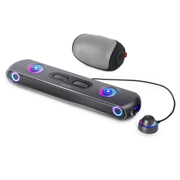 【附無線頸枕喇叭】OXS Thunder Pro+ 7.1.2 Dolby Atmos / 桌上型電競聲霸 Soundbar / 台灣公司貨 OXS,Thunder Pro+ 7.1.2,Dolby,Atmos,電競,聲霸,Soundbar,無線,頸枕喇叭,台灣公司貨