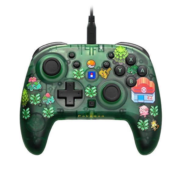 【預購】NS 有線控製器TURBO 青春版 Nintendo Switch 2 / HORI 寶可夢 像素風 綠色 / 台灣公司貨 NS,有線,控製器,TURBO,青春版,Nintendo Switch 2,HORI,寶可夢,像素風,綠色
