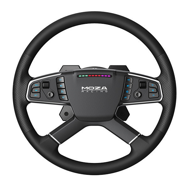 【二手】MOZA 卡車專用盤＋卡車專用固定架 / TSW 魔爪 / 台灣代理公司貨 二手,中古,2手,寄賣,MOZA,卡車盤面,TSW,歐卡2,歐洲卡車,方向盤