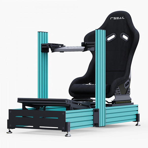 RSEAT 鋁擠型 頂級 高強度 賽車架 A1 PRO GT / 下鎖式 / 包含桶椅 / 可升級 FiA級 動態模擬 / 台灣公司貨 RSEAT,A1 PRO GT,鋁擠,賽車架,方向盤,MOZA,Thrustmaster,動態模擬,D-BOX