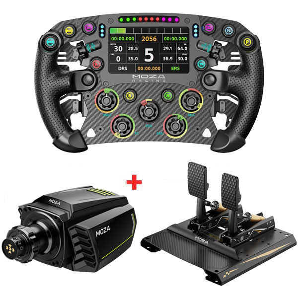 MOZA R16 DD 直驅 方向盤 F1盤 套餐 / 魔爪 台灣公司貨 MOZA,R16,魔爪,速魔,FANATEC,直驅,伺服馬達,台灣代理,Simagic,賽車模擬