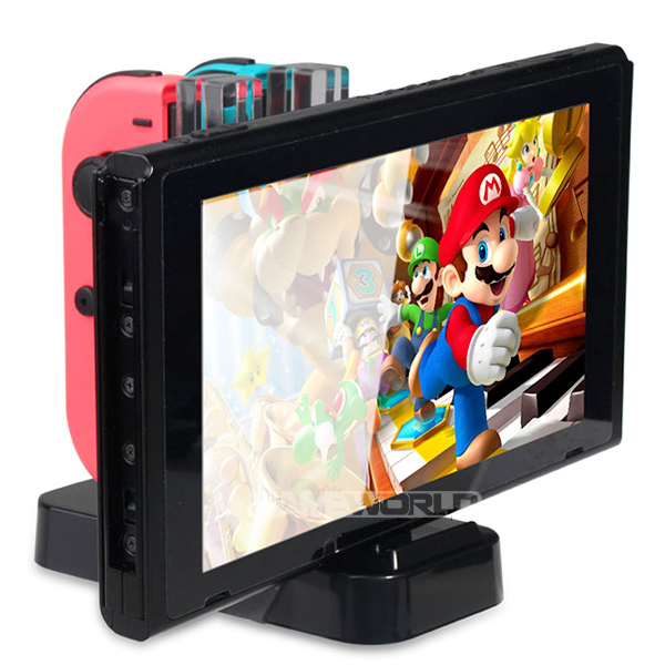 NS joy-con 多手把充電座 / PRO手把、主機也可充 / 副廠 DOBE / Nintendo Switch ※ 非HORI 【最強優惠】 任天堂,手把充電,收納包,NS,保護貼,水晶殼,電源,充電,Nintendo Switch,Switch