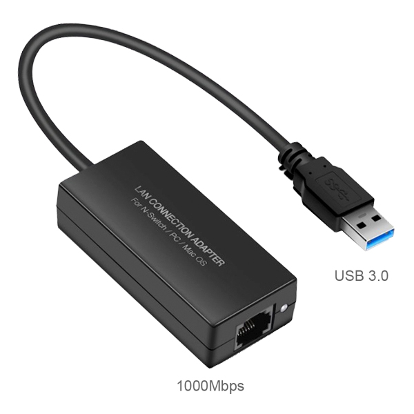 【內含教學】NS 頂級版 USB 3.0 有線 網路 USB網卡 // 1000Mbps  // PC Mac 可參考 // Nintendo Switch NS,網路,有線,網卡,Gigabit,USB,SWITCH,Mac,動物森友會,魔物獵人崛起