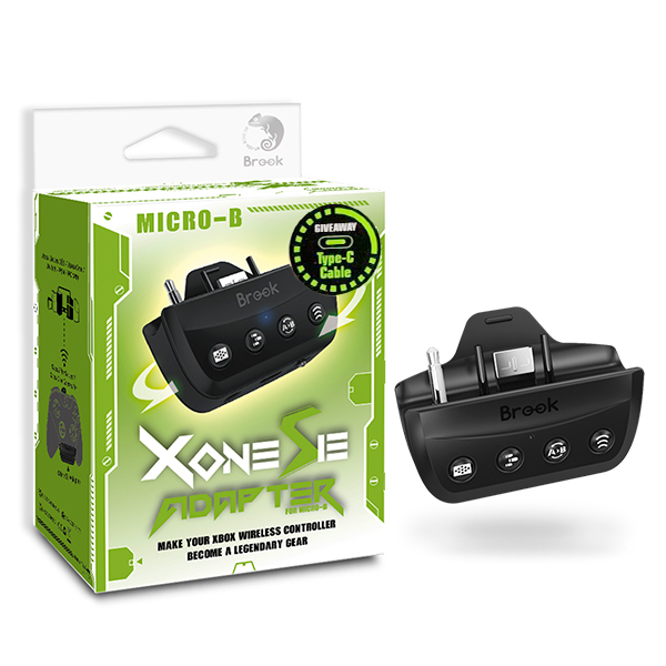 Brook Xone SE 轉接器 菁英手把 XSX/S手把 轉 X1 / P4 / Switch BROOK,轉接器,NS,P4,連發,XONE,菁英手把,XSS,搖桿,電池,魔物獵人