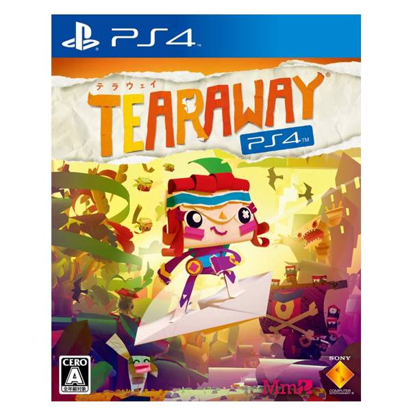 PS4 撕紙小郵差 拆封 ＊特典 中文版＊ Tearaway PS4,撕紙小郵差,拆封,,中文,Tearaway