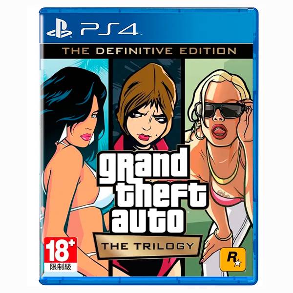 【二手】PS4 GTA三部曲 / 中文版 二手,PS4,GTA,三部曲,中文版,俠盜列車手,最終版,罪惡城市,聖安地列斯