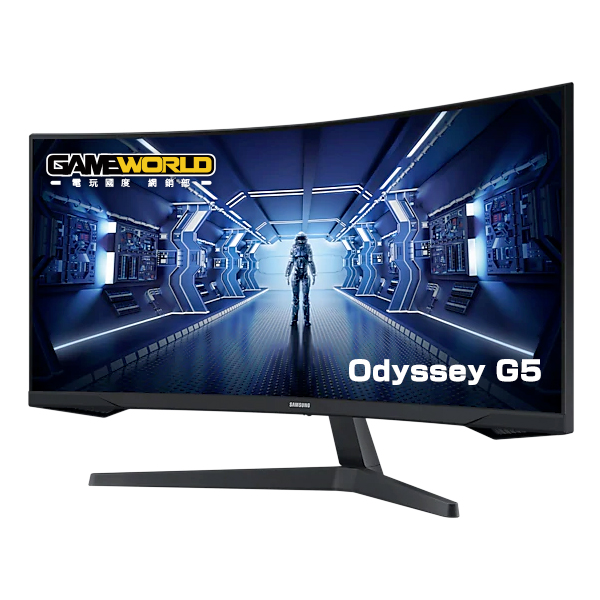 SAMSUNG 三星 Odyssey G5 C34G55TWWC 34型 165Hz 曲面電競螢幕 / 台灣公司貨 SAMSUNG,三星,Odyssey,G5,C34G55TWWC,1000R,VA,曲面,電競,螢幕,34