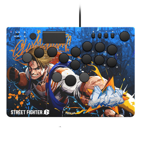 HORI 快打旋風6 ST6_NOLVA 機械式 / 全按鈕街機控制器 / 格鬥搖桿 大搖 / PS5 PC 適用 HORI,快打旋風6,ST6_NOLVA,機械式,街機,控制器,格鬥搖桿,大搖,PS5,PC