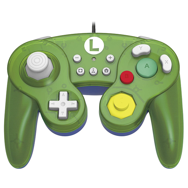 NS 復古 GameCube 有線手把  // NGC // 路易吉 綠色  // Nintendo Switch NS,任天堂,GameCube,NGC,Switch,復古,手把,HORI,PC,路易吉