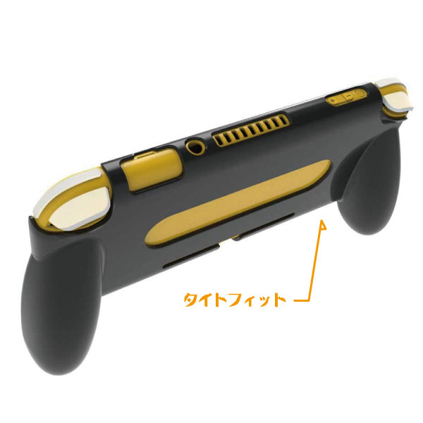 NS Switch Lite 握把 握柄套 / 黑色 硬殼 Nintendo,switch,hori,joy-con,十字鍵,瑪利歐,手把,lite,一體成形,TPU