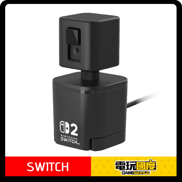 【預購】HORI NS Nintendo Switch 2 / 黑色攝影機 / 台灣公司貨 Nintendo Switch 2,攝影機,吞食花,台灣公司貨,NS2,任天堂,Switch,手把,OLED,HORI,黑色
