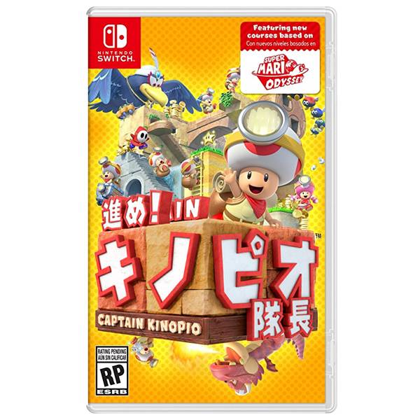 NS 前進！奇諾比奧隊長 ※亞日版※Nintendo Switch NS,Nintendo Switch,SWITCH,NS 前進！奇諾比奧隊長,奇諾比奧