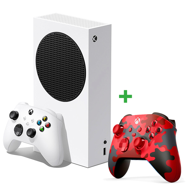 XSS 主機 + 赤焰行動 無線控制器 / Xbox Series S 無光碟機版 / 台灣公司貨 Xbox Series S,Xbox Series X,XBOX,遊戲機,無線控制器,極光藍,電擊黃,赤焰行動,XSS,XGPU