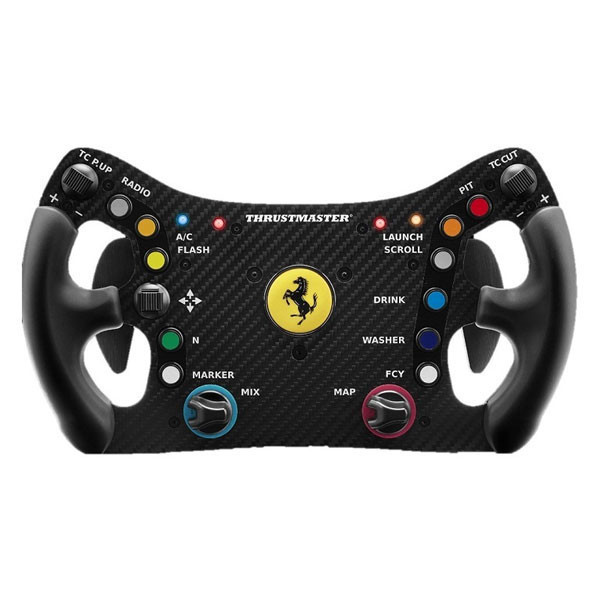 TM FERRARI 488 GT3 WHEEL ADD-ON / 支援T300以上、T598 / PS5 PS4 PC / 圖馬斯特 Thrustmaster / 台灣公司貨 TM,圖馬斯特,Thrustmaster,FERRARI 488 GT3,T598,T818,T300,盤面,F1,直驅