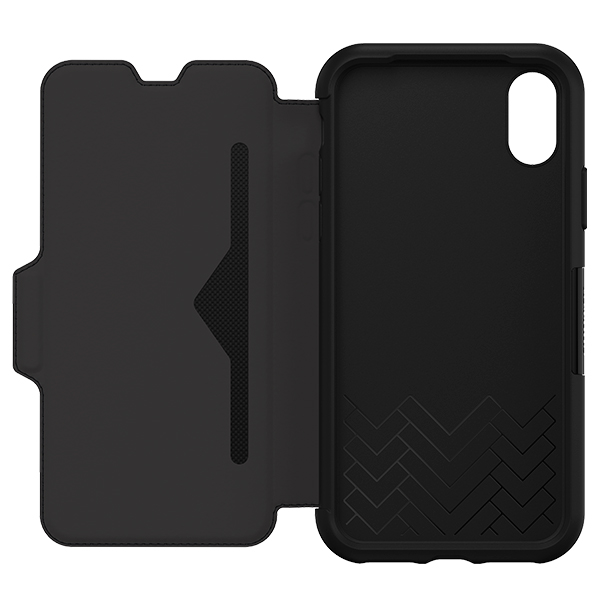【年終出清 全新品】iPhone X / Xs OtterBox Symmetry Leather Folio 真皮 保護殼【純黑】 IPhone,手機殼,保護殼,軍規,防摔,OtterBox,X,XS,11,11PRO