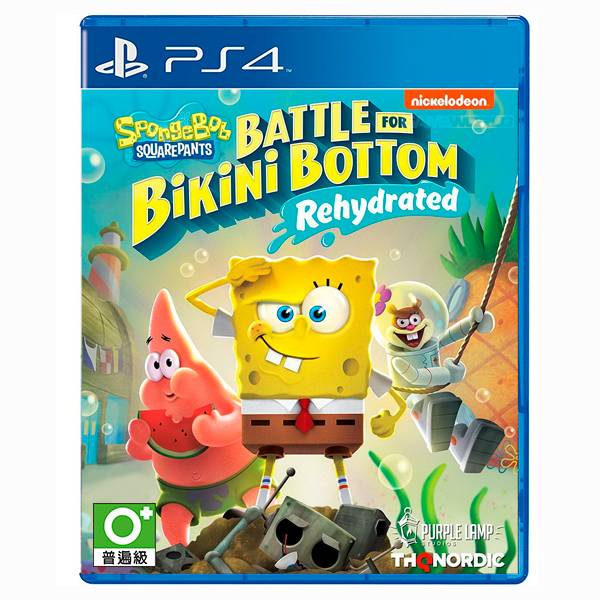 PS4 海綿寶寶 為比奇堡而戰 重新灌水 / 國際 閃亮亮版  PS4,NS,海綿寶寶,為比奇堡而戰 重新灌水,國際版,預購,公仔,閃亮亮,趣味版