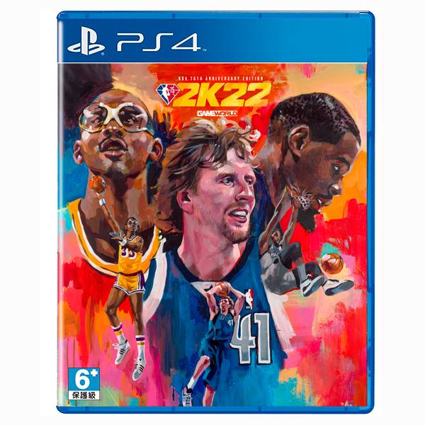 PS4 NBA 2K22 / 中文 75 週年紀念版 NS,PS4,XBOX,PS5,XSX,NBA,2K22,中文版,2K,75 週年